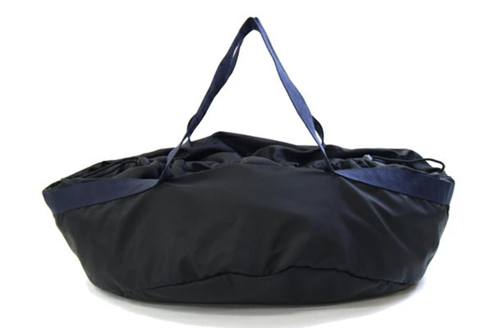 Balenciaga Blue Wheel Travel Navy Boston Black Bag Blue Black
